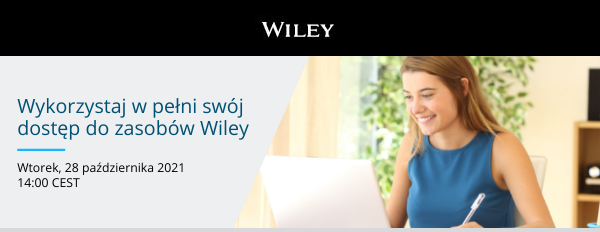 baner informacyjny szkolenia na platformie Wiley