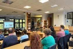 Prelekcja połączona z prezentacją Dyrektor Biblioteki UKSW Jolanty Białkowskiej 