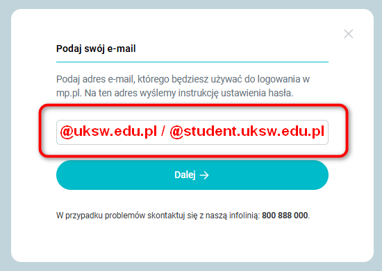 Rejestracja na platformę Medycyna Praktyczna. Etap 2