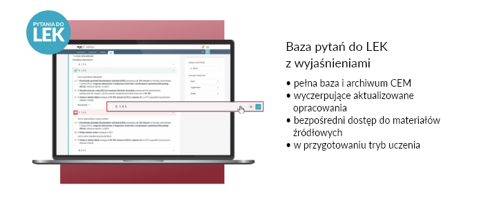 Baza pytań do LEK z wyjaśnieniami