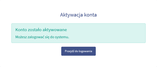 ICI Journal Master List - logowanie alternatywne. Informacja o aktywowaniu konta
