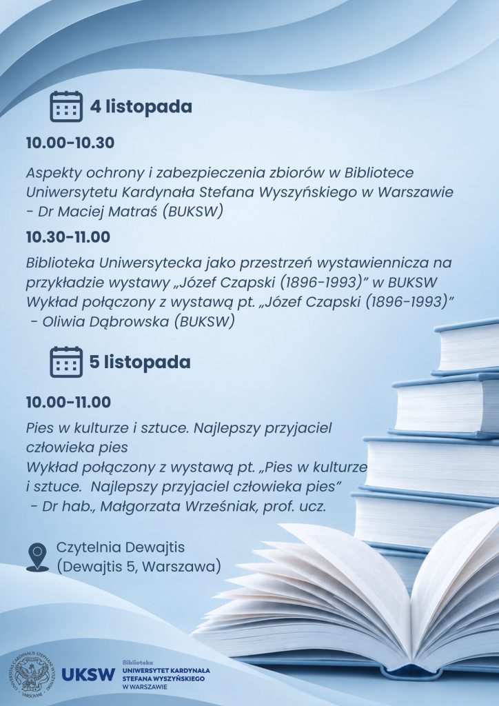 Program Dni Bibliotek Naukowych